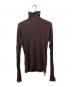 AURALEE（オーラリー）の古着「HIGH GAUGE SHEER RIB TURTLE NECK L/S TEE」｜パープル
