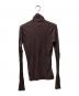 AURALEE (オーラリー) HIGH GAUGE SHEER RIB TURTLE NECK L/S TEE パープル サイズ:1：6000円