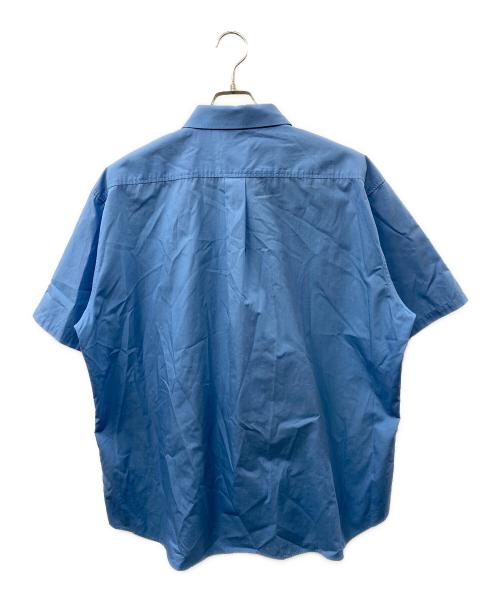 Yves Saint Laurent（イヴサンローラン）Yves Saint Laurent (イヴサンローラン) オーバーサイズシャツ ブルー サイズ:XXLの古着・服飾アイテム