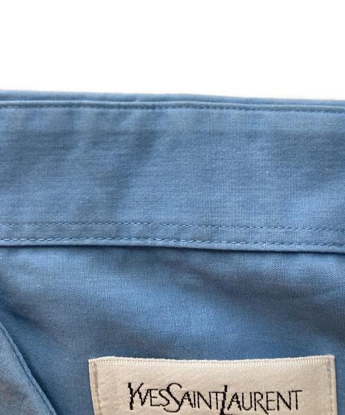 Yves Saint Laurent（イヴサンローラン）Yves Saint Laurent (イヴサンローラン) オーバーサイズシャツ ブルー サイズ:XXLの古着・服飾アイテム