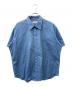 Yves Saint Laurent（イヴサンローラン）の古着「オーバーサイズシャツ」｜ブルー