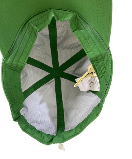 nagonstans（ナゴンスタンス）nagonstans (ナゴンスタンス) ナイロンキャップ グリーン サイズ:38の古着・服飾アイテム