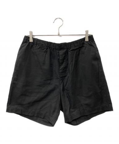 【未使用】25SS AURALEE オーラリー　ウールショートパンツ　黒　4 ショートパンツ LIGHT WOOL MAX GABARDINE