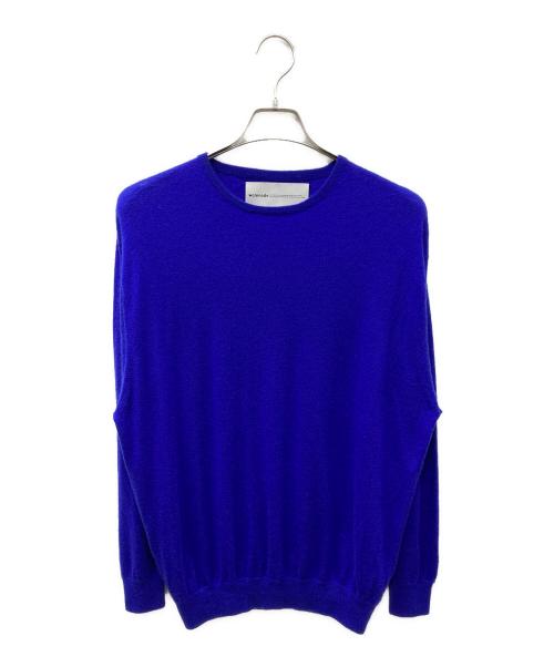walenode（ウェルノード）walenode (ウェルノード) カシミアニット ブルー サイズ:1の古着・服飾アイテム