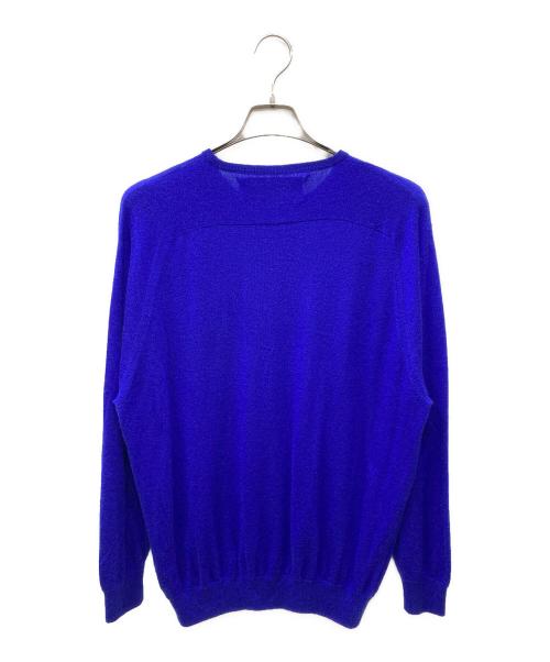 walenode（ウェルノード）walenode (ウェルノード) カシミアニット ブルー サイズ:1の古着・服飾アイテム