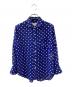 JUNYA WATANABE COMME des GARCONS（(ジュンヤワタナベ コムデギャルソン）の古着「ドットシャツ」｜ブルー×ホワイト