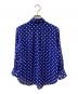 JUNYA WATANABE COMME des GARCONS ((ジュンヤワタナベ コムデギャルソン) ドットシャツ ブルー×ホワイト サイズ:Ｍ：6000円