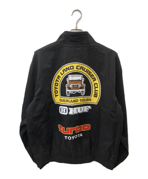 HUF（ハフ）HUF (ハフ) TOYOTA (トヨタ) LAND CRUISER OVERLAND TOURING JACKET ブラック サイズ:L 未使用品の古着・服飾アイテム