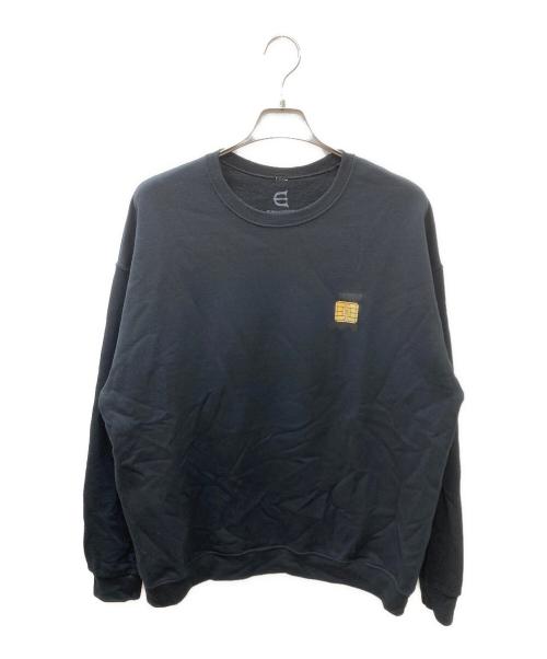 EVISEN（エビセン）EVISEN (エビセン) プリントスウェット ブラック サイズ:XLの古着・服飾アイテム