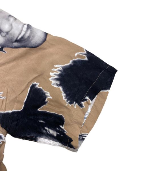 WACKO MARIA（ワコマリア）WACKO MARIA (ワコマリア) 23SS BASQUIAT-WM-HI12 バスキア アロハシャツ ブラウン×ブラック サイズ:Mの古着・服飾アイテム