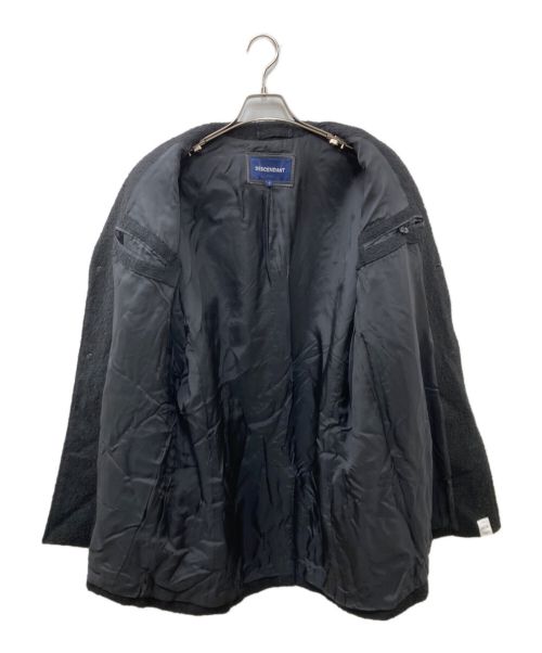 DESCENDANT（ディセンダント）DESCENDANT (ディセンダント) ダブルポケットチェスターコート ブラック サイズ:1の古着・服飾アイテム