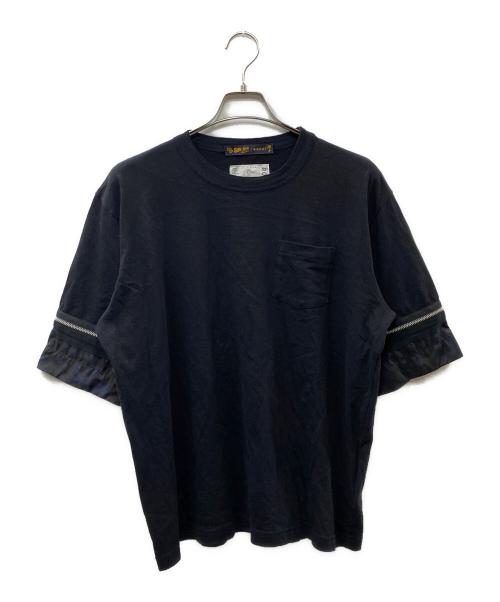 sacai（サカイ）sacai (サカイ) Sun Surf (サンサーフ) コラボポケットTee ブラック サイズ:2の古着・服飾アイテム
