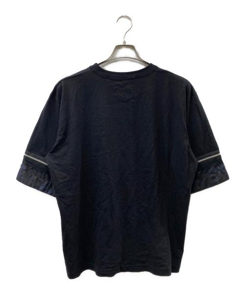 sacai（サカイ）sacai (サカイ) Sun Surf (サンサーフ) コラボポケットTee ブラック サイズ:2の古着・服飾アイテム
