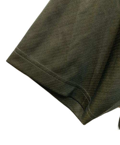 MARK&LONA（マークアンドロナ）MARK&LONA (マークアンドロナ) スカルロゴジャガードモックネックトップ オリーブ サイズ:50の古着・服飾アイテム