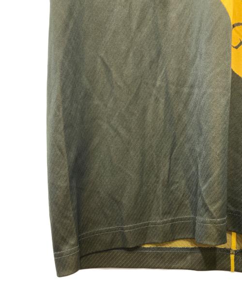 MARK&LONA（マークアンドロナ）MARK&LONA (マークアンドロナ) スカルロゴジャガードモックネックトップ オリーブ サイズ:50の古着・服飾アイテム