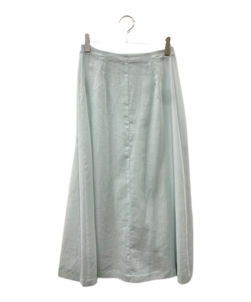 AURALEE（オーラリー）AURALEE (オーラリー) シアースカート スカイブルー サイズ:SIZE 0の古着・服飾アイテム