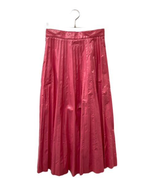 MM6 Maison Margiela（エムエムシックスメゾンマルジェラ）MM6 Maison Margiela (エムエムシックス メゾンマルジェラ) 20ss PLEATED SKIRT ピンク サイズ:38の古着・服飾アイテム