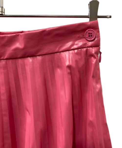 MM6 Maison Margiela（エムエムシックスメゾンマルジェラ）MM6 Maison Margiela (エムエムシックス メゾンマルジェラ) 20ss PLEATED SKIRT ピンク サイズ:38の古着・服飾アイテム
