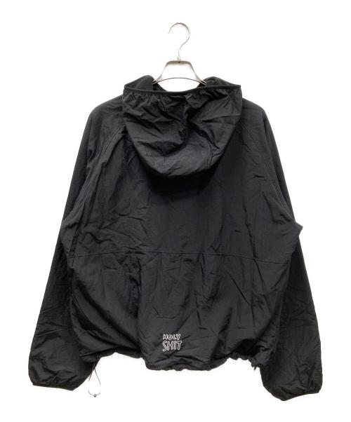 HOLY SHIT（ホーリーシット）HOLY SHIT (ホーリーシット) Reversible Micro Fleece Jacket ブラック サイズ:Lの古着・服飾アイテム