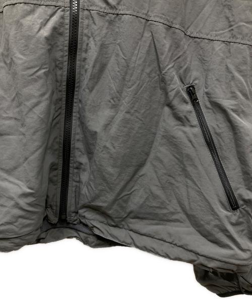 HOLY SHIT（ホーリーシット）HOLY SHIT (ホーリーシット) Reversible Micro Fleece Jacket グレー サイズ:Lの古着・服飾アイテム