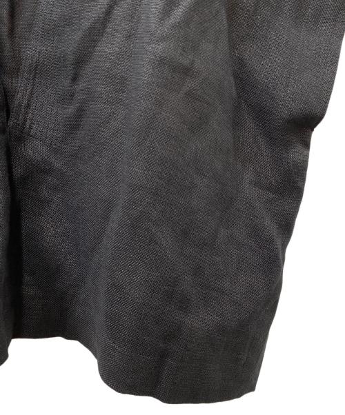 SACRA（サクラ）SACRA (サクラ) RUSTIC LINEN TOP ブラック サイズ:SIZE 38の古着・服飾アイテム