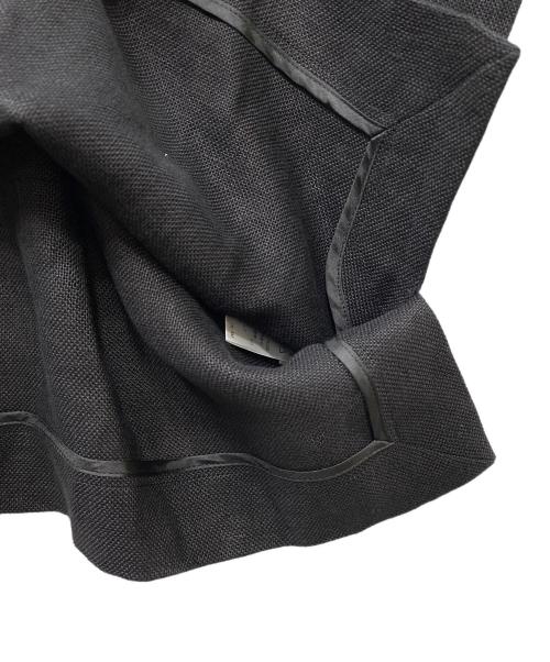 SACRA（サクラ）SACRA (サクラ) RUSTIC LINEN TOP ブラック サイズ:SIZE 38の古着・服飾アイテム