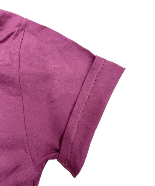 stussy（ステューシー）stussy (ステューシー) CHERRIES TEE ロゴTEE パープル サイズ:Lの古着・服飾アイテム