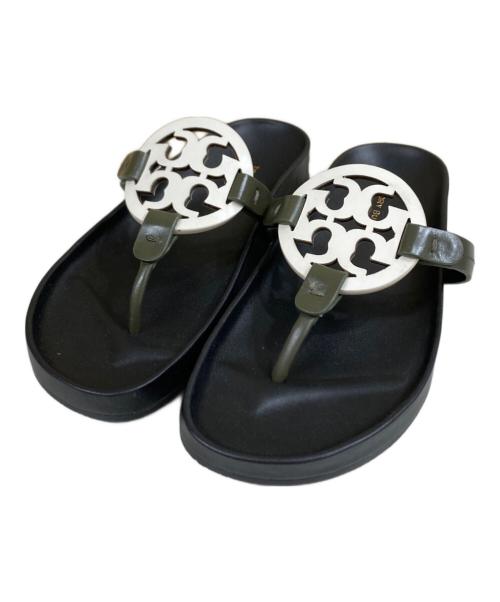 TORY BURCH（トリーバーチ）TORY BURCH (トリーバーチ) Miller サンダル ブラック サイズ:6　1/2の古着・服飾アイテム