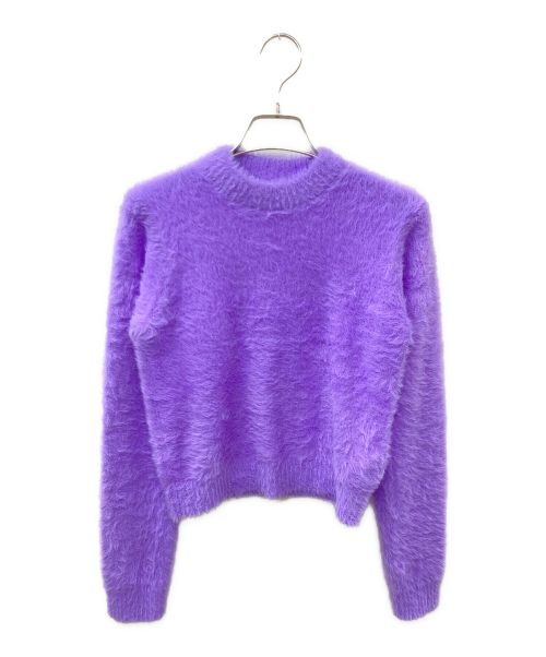 TTT MSW（ティー）TTT MSW (ティー) 25SS MOKE MOKE pullover knit パープル サイズ:S 未使用品の古着・服飾アイテム