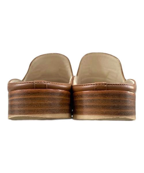 foot the coacher（フットザコーチャー）foot the coacher (フットザコーチャー) SINGLE TASSEL タッセル スリッポンローファー ブラウン サイズ:8の古着・服飾アイテム