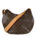LOUIS VUITTON（ルイ ヴィトン）の古着「クロワッサンMM ショルダーバッグ モノグラム」｜ブラウン