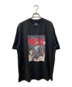 PALACEパレス）の古着「21FW MANGAS T-SHIRT」｜ブラック