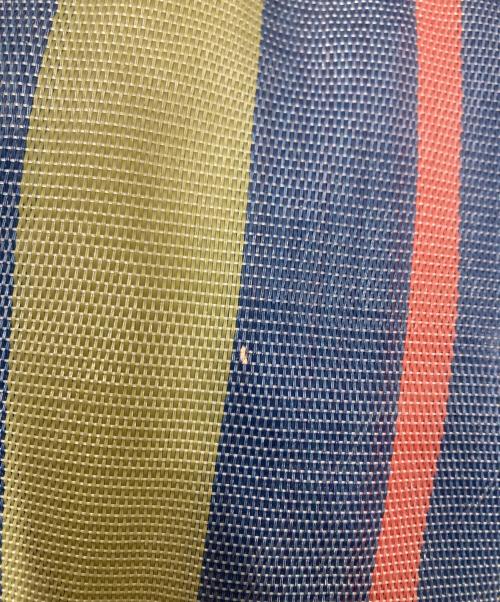 MARNI（マルニ）MARNI (マルニ) メッシュトートバッグ ネイビー×ベージュの古着・服飾アイテム