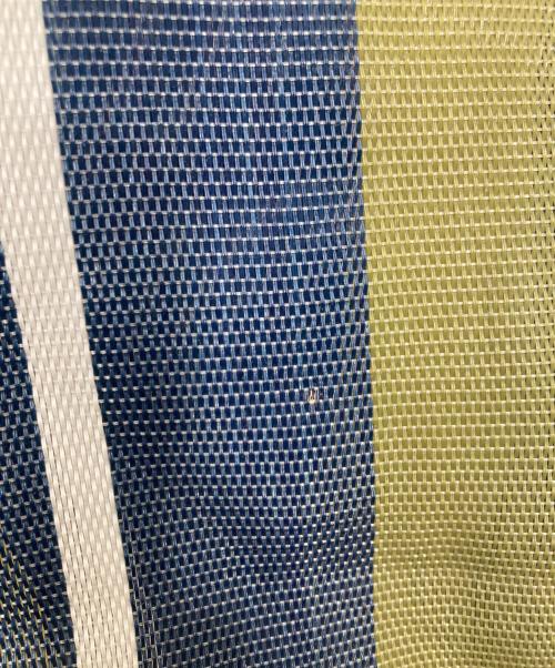 MARNI（マルニ）MARNI (マルニ) メッシュトートバッグ ネイビー×ベージュの古着・服飾アイテム