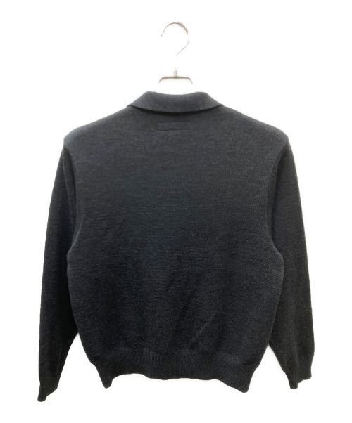 SASQUATCHfabrix.（サスクワッチファブリックス）SASQUATCHfabrix. (サスクワッチファブリックス) RETRO CARDIGAN グレー×アイボリー サイズ:Sの古着・服飾アイテム