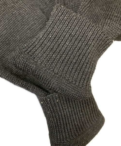 SASQUATCHfabrix.（サスクワッチファブリックス）SASQUATCHfabrix. (サスクワッチファブリックス) RETRO CARDIGAN グレー×アイボリー サイズ:Sの古着・服飾アイテム