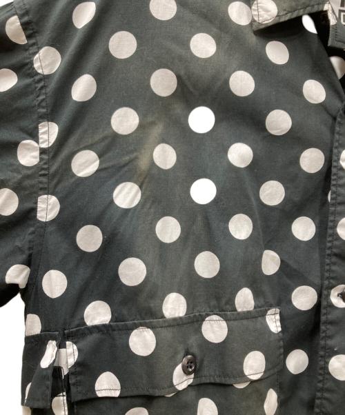 TENBOX（テンボックス）TENBOX (テンボックス) Drug Dealer Dot Shirt ブラック×ホワイト サイズ:XLの古着・服飾アイテム