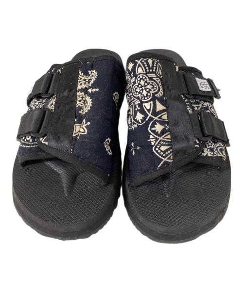 suicoke（スイコック）suicoke (スイコック) MIYAGIHIDETAKA (ミヤギヒデタカ) ベルクロサンダル ブラック×ホワイト サイズ:28cmの古着・服飾アイテム