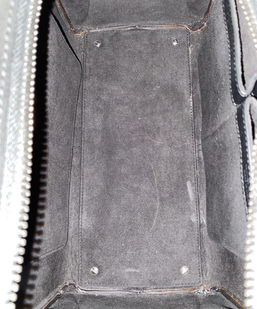 TOD'S（トッズ）TOD'S (トッズ) Sellaハラコトートバッグ ブラウン×ブラック サイズ:OneSizeの古着・服飾アイテム