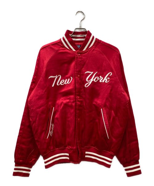 POLO RALPH LAUREN（ポロ・ラルフローレン）POLO RALPH LAUREN (ポロ・ラルフローレン) NEW YORK YANKEES (ニューヨークヤンキース) ヤンキースコラボ スタジャン レッド サイズ:Lの古着・服飾アイテム