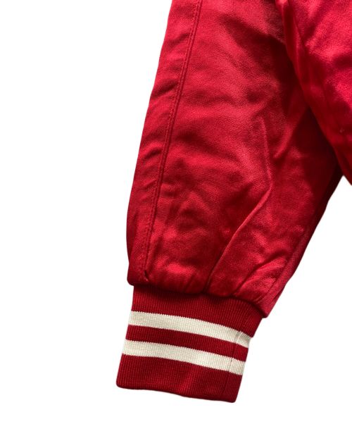 POLO RALPH LAUREN（ポロ・ラルフローレン）POLO RALPH LAUREN (ポロ・ラルフローレン) NEW YORK YANKEES (ニューヨークヤンキース) ヤンキースコラボ スタジャン レッド サイズ:Lの古着・服飾アイテム