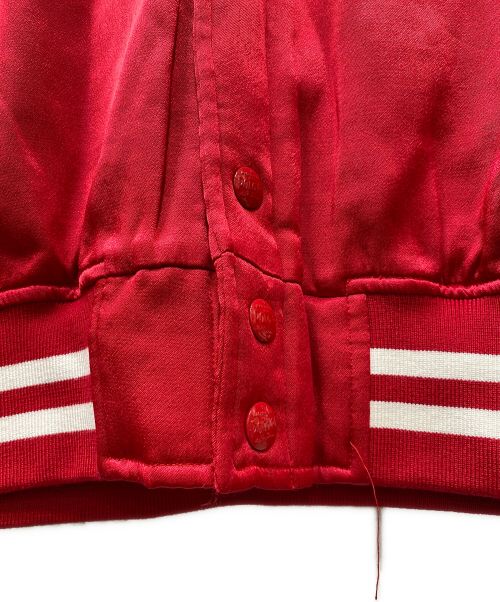 POLO RALPH LAUREN（ポロ・ラルフローレン）POLO RALPH LAUREN (ポロ・ラルフローレン) NEW YORK YANKEES (ニューヨークヤンキース) ヤンキースコラボ スタジャン レッド サイズ:Lの古着・服飾アイテム