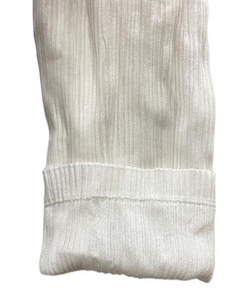 PLEATS PLEASE（プリーツプリーズ）PLEATS PLEASE (プリーツプリーズ) プリーツブラウス カットソー ホワイト サイズ:SIZE 03の古着・服飾アイテム