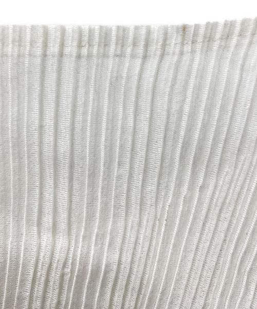 PLEATS PLEASE（プリーツプリーズ）PLEATS PLEASE (プリーツプリーズ) プリーツブラウス カットソー ホワイト サイズ:SIZE 03の古着・服飾アイテム