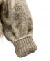 中古・古着 Ameri (アメリ) 2WAY MOHAIR SHAGGY KNIT　モヘヤシャギーカーディガン ベージュ サイズ:Free：5000円