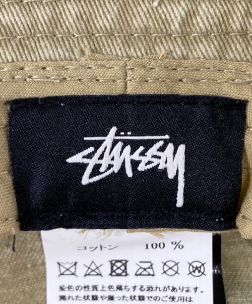 stussy（ステューシー）stussy (ステューシー) バケットハット ベージュ サイズ:S/Mの古着・服飾アイテム