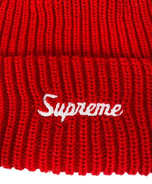 SUPREME（シュプリーム）SUPREME (シュプリーム) 24FW Loose Gauge Beanie レッド サイズ:OneSizeの古着・服飾アイテム