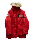CANADA GOOSE×MUSEUMカナダグース×ミュージアム）の古着「コラボHeli Arctic coat」｜レッド