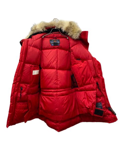 CANADA GOOSE（カナダグース）CANADA GOOSE (カナダグース) MUSEUM (ミュージアム) コラボHeli Arctic coat レッド サイズ:Mの古着・服飾アイテム