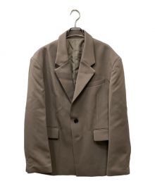 M TO R（ムウトアール）の古着「BOXY SINGLE BREASTED JACKET」｜ブラウン